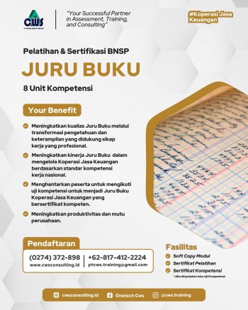 Pelatihan dan Sertifikasi Juru Buku