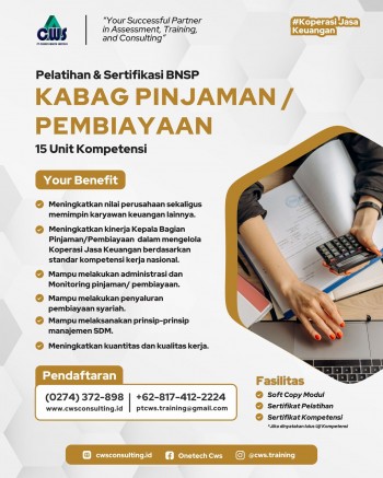 Kepala Bagian Pinjaman / Pembiayaan