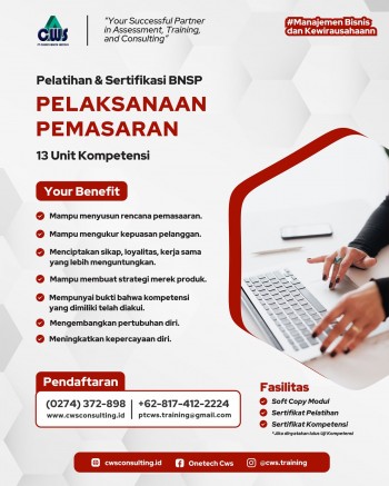 Pelatihan Sertifikasi Pelaksanaan Pemasaran