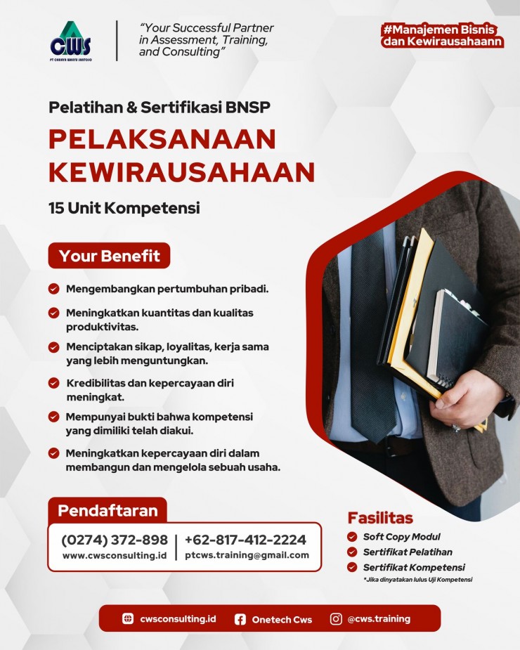 Sertifikasi Pelaksanaan Kewirausahaan Online