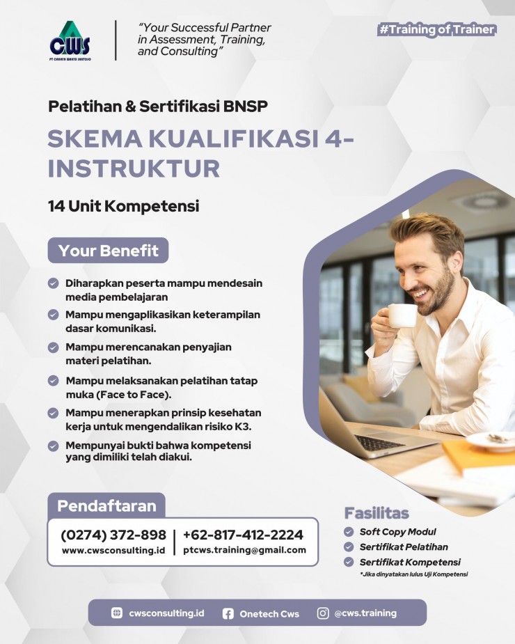 Pelatihan dan Sertifikasi Instruktur Trainer