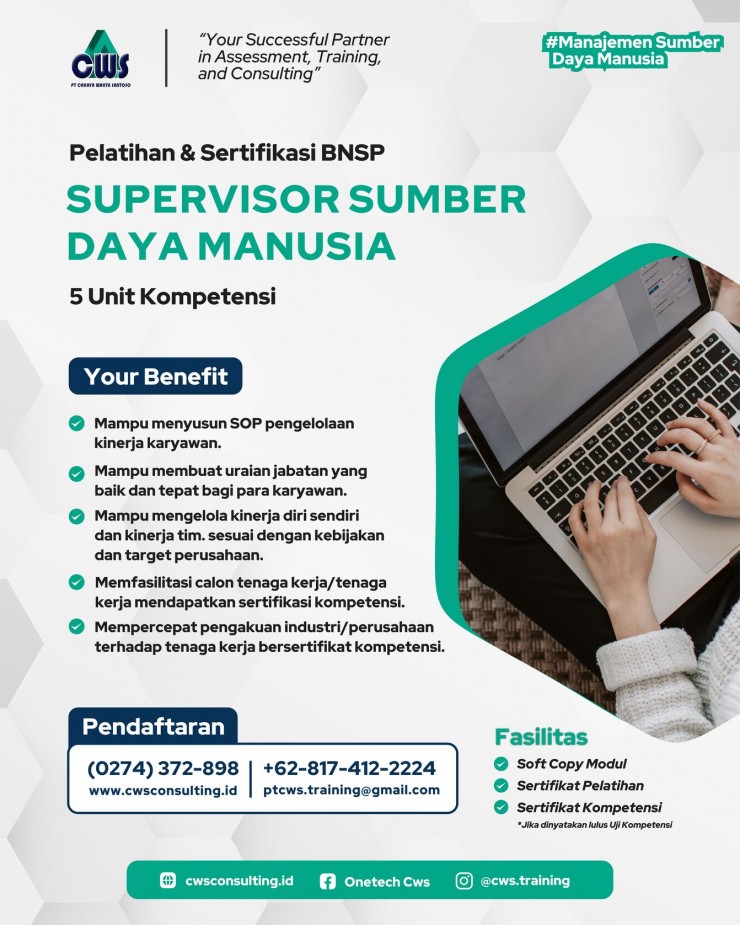 Pelatihan Online Supervisor Sumber Daya Manusia