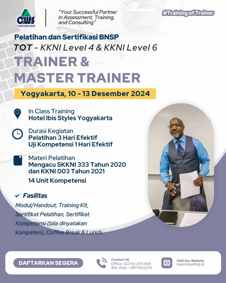 TOT Trainer & Master Trainer